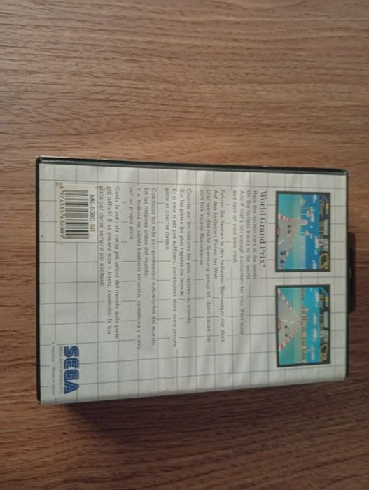 World Grand Prix Sega Master System  Completo