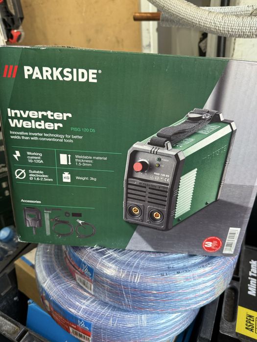 Nowa spawarka invertorowa 120A Parkside