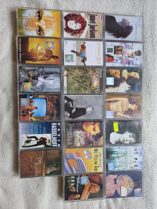 Kaseta magnetofonowa-muzyka zagraniczna