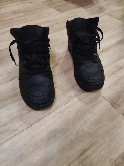 Кроссовки хайтопы Nike ,высокие кроссы Найк,ботинки кожаные