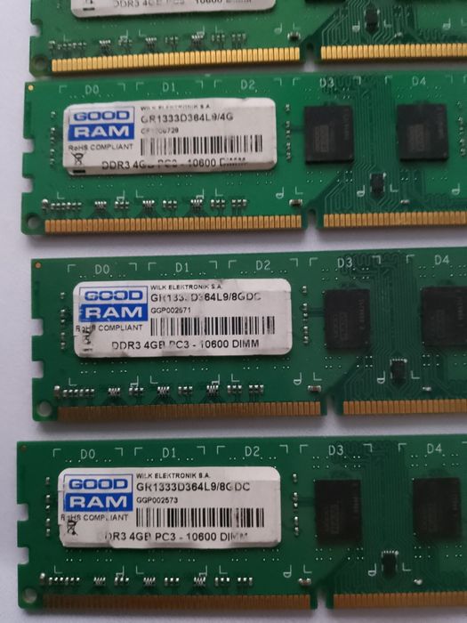 pamięć RAM DDR3 laptop + pc 24gb ram