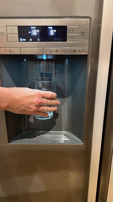 Frigorífico americano Bosh! Filtro funciona, Gelo precisa pegar dentro