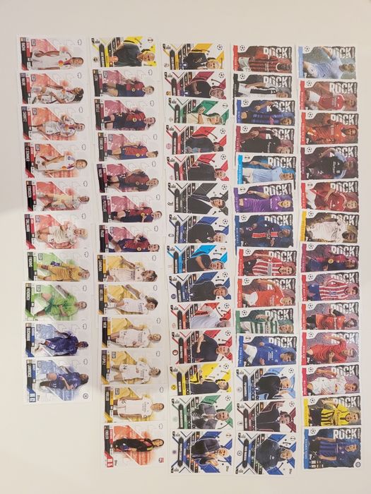Lote Cartas Match Attax Champions League