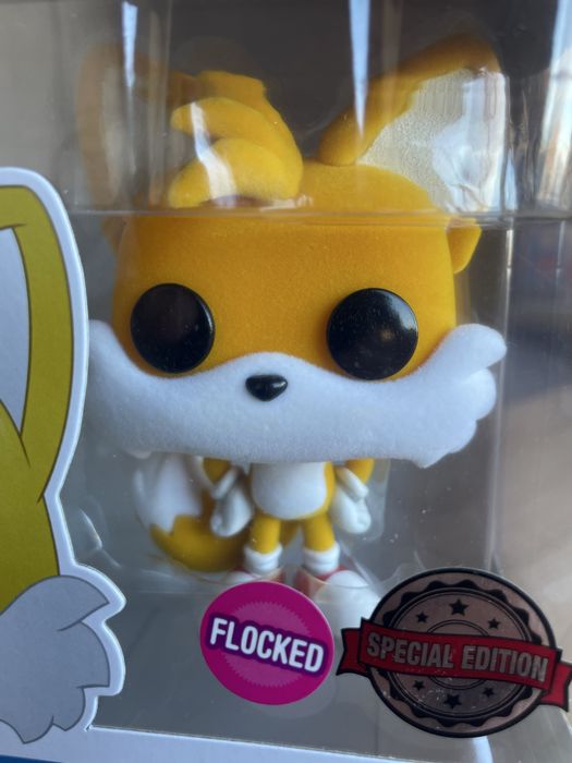 Funko Pop Tails Flocked - Sonic