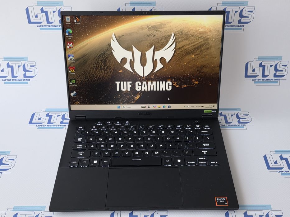 Asus tuf gaming a14 2.5k 165Hz R7-8845HS/ram16/ssd512 rtx4050