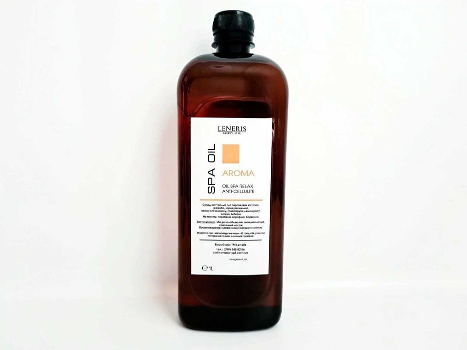 Масажна олія Aroma - massage oil TM Leneris 1000 мл