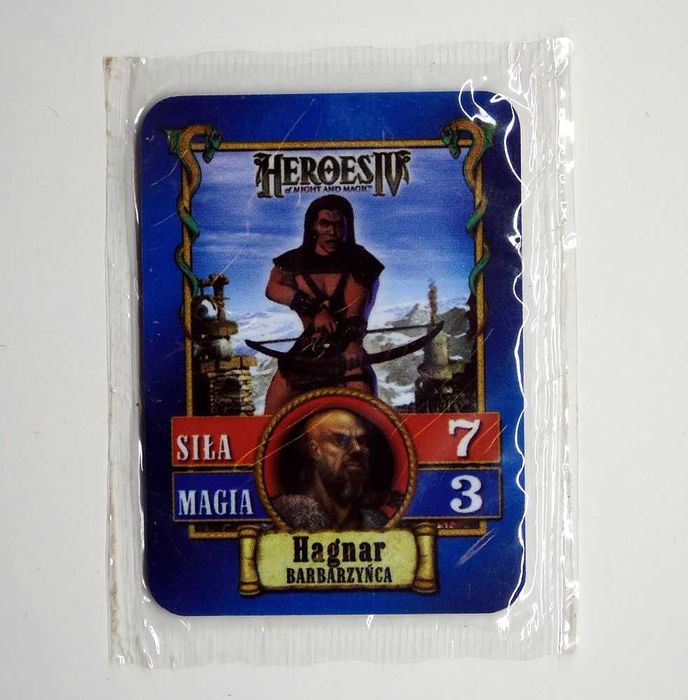 Hagnar / Czarodziej. Lays Heroes IV. W folii.