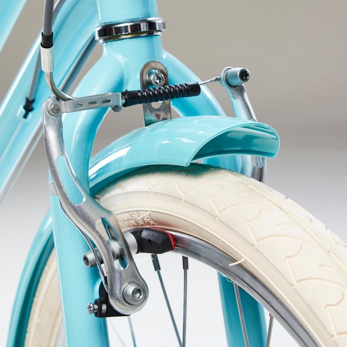 BICICLETA DE CIDADE DE CRIANÇA BTWIN 500 24 POLEGADAS 9-12 ANOS