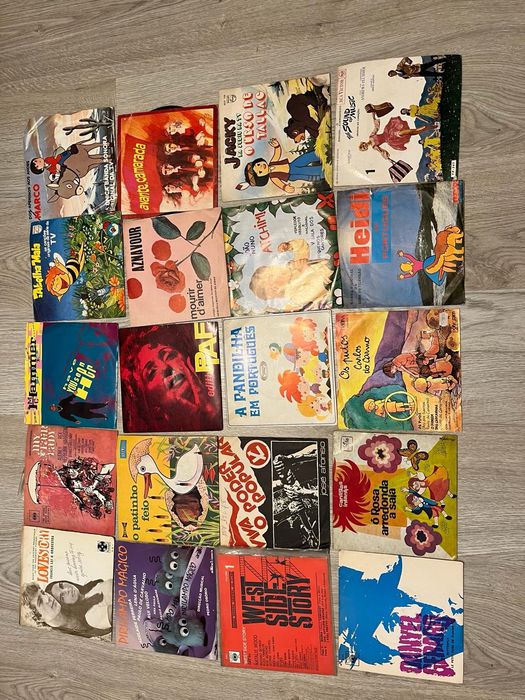 Vinis variados em bom estado