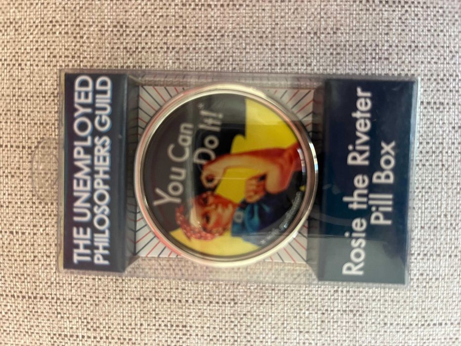 Caixa de Comprimidos ‘Rosie the Riveter’ | Vintage