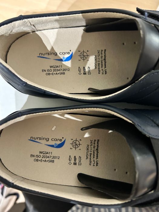 Sapato Wash’Go com velcro - Azul-Escuro