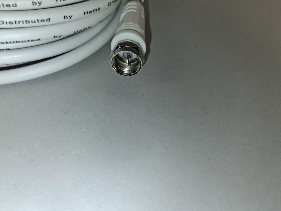 N240 Kabel Antenowy Satelitarny TV Hama Classic Line F-Plug 5m 85dB