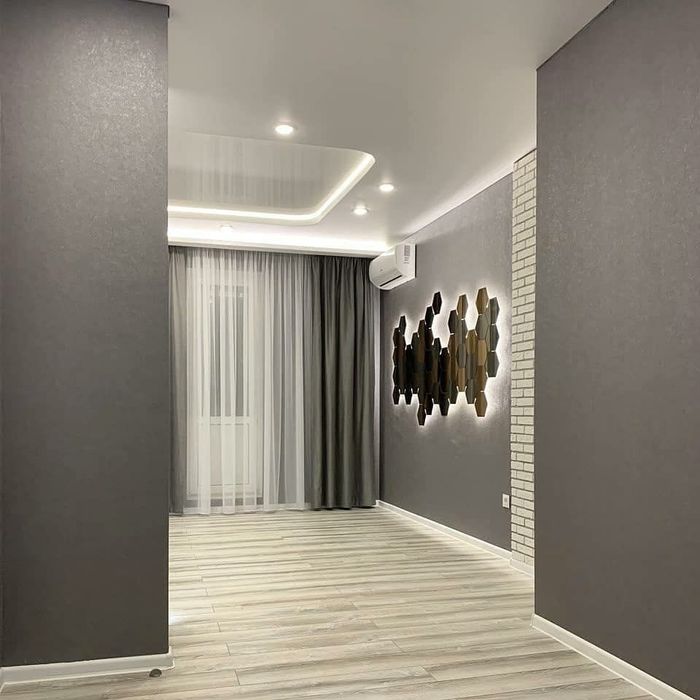 Шпаклевка и покраска стен ремонт