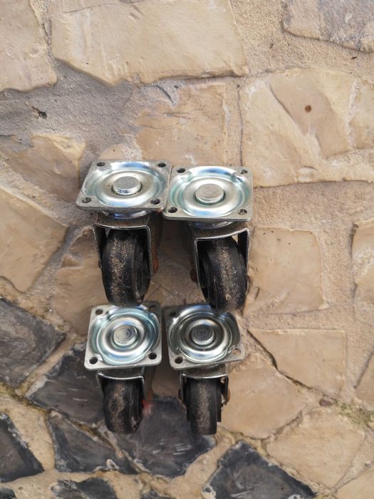 Conjunto de 4 rodízios, 70mm