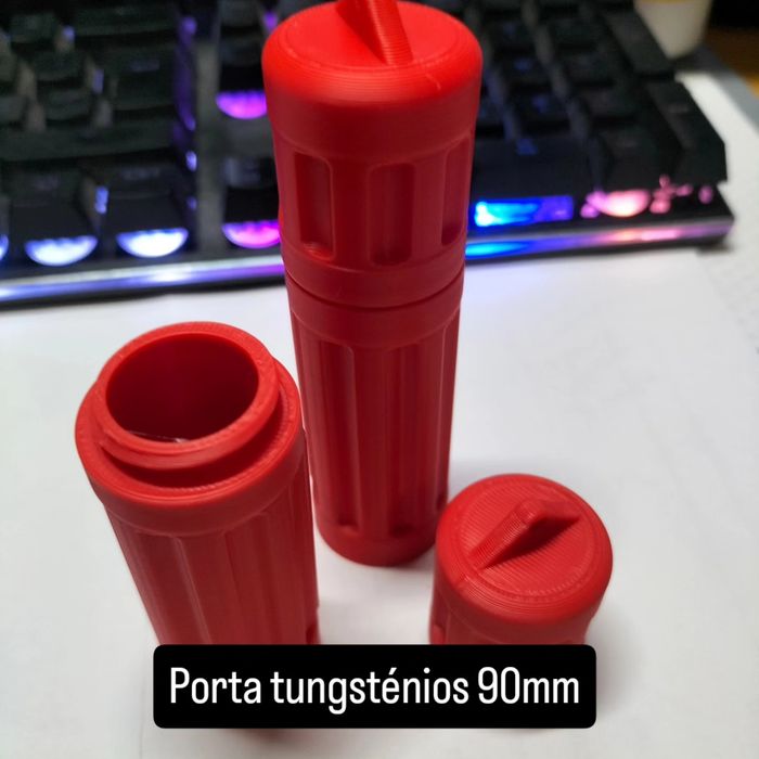 Porta tungsténios 90mm