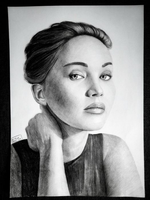 Портрет по фото олівцем формат: А3 А4 А5