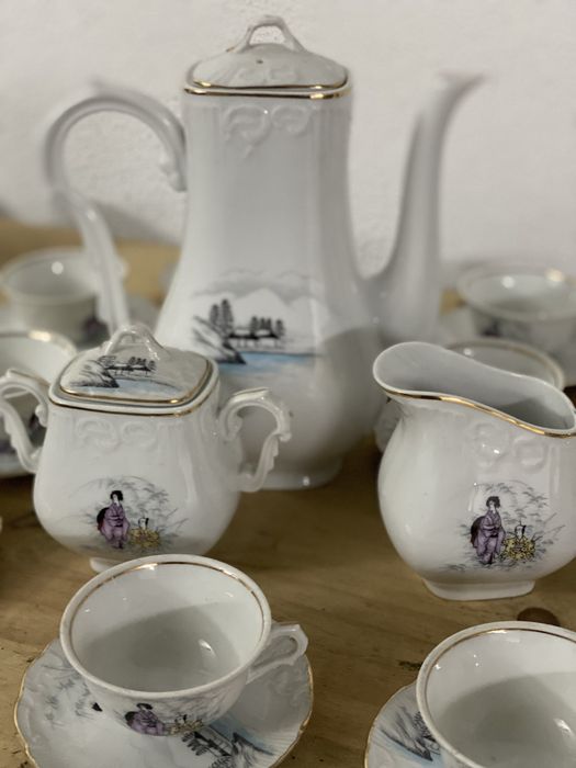 Serviço de chá e café