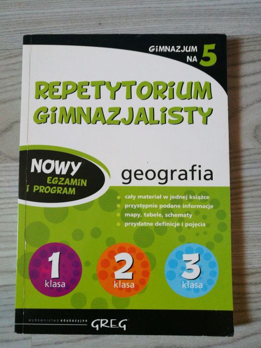 Repetytorium gimnazjalisty-geografia