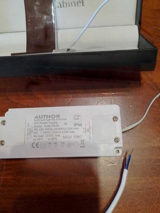 LED-підсвітка для дзеркала 6,5 Вт IP44, хром