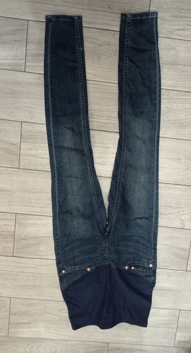Штани, джинси для вагітних H&M, сині, XS/34