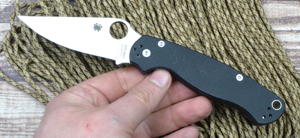 Брелок EDC фолдер Spyderco Para 2 premium Chinese