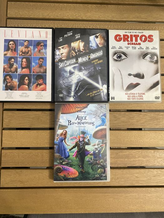 Vendo Lote de DVDs originais de Vários Filmes