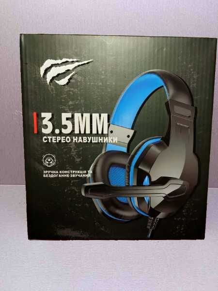 Наушники игровые новые Havit H763d