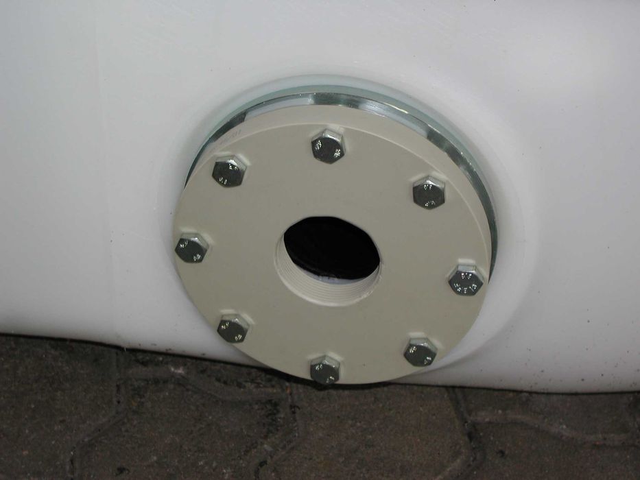 Zbiornik 3000l na wodę pitną, glikol, AdBlue, art.spożywcze fabr.nowe