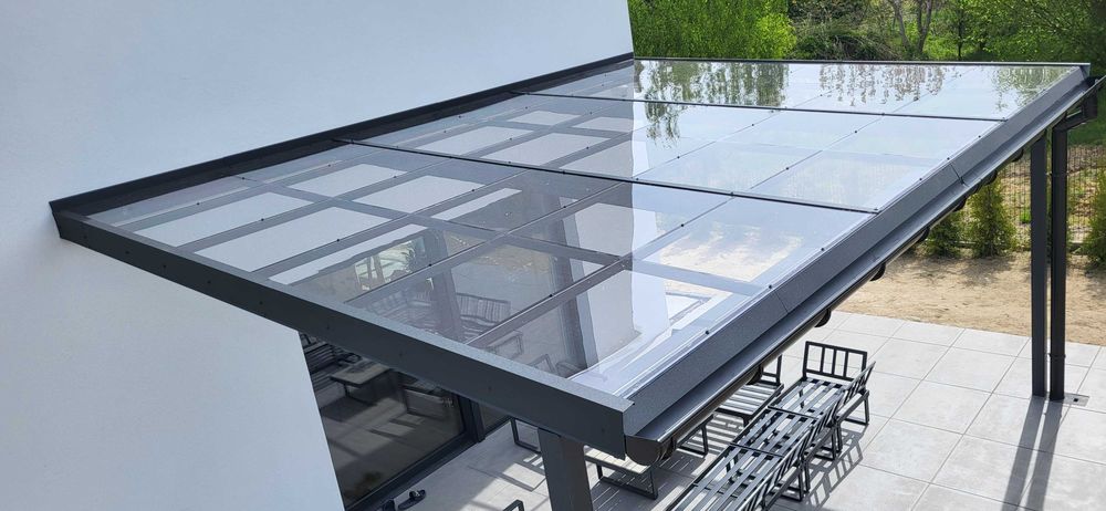 Zadaszenie tarasu Pergola z montażem Dowolny wymiar, szybko i solidnie