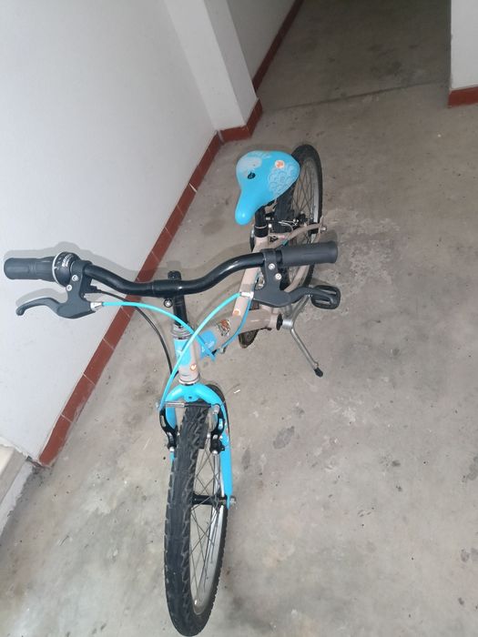 70€ bicicleta roda 20 com mudanças pegar e andar