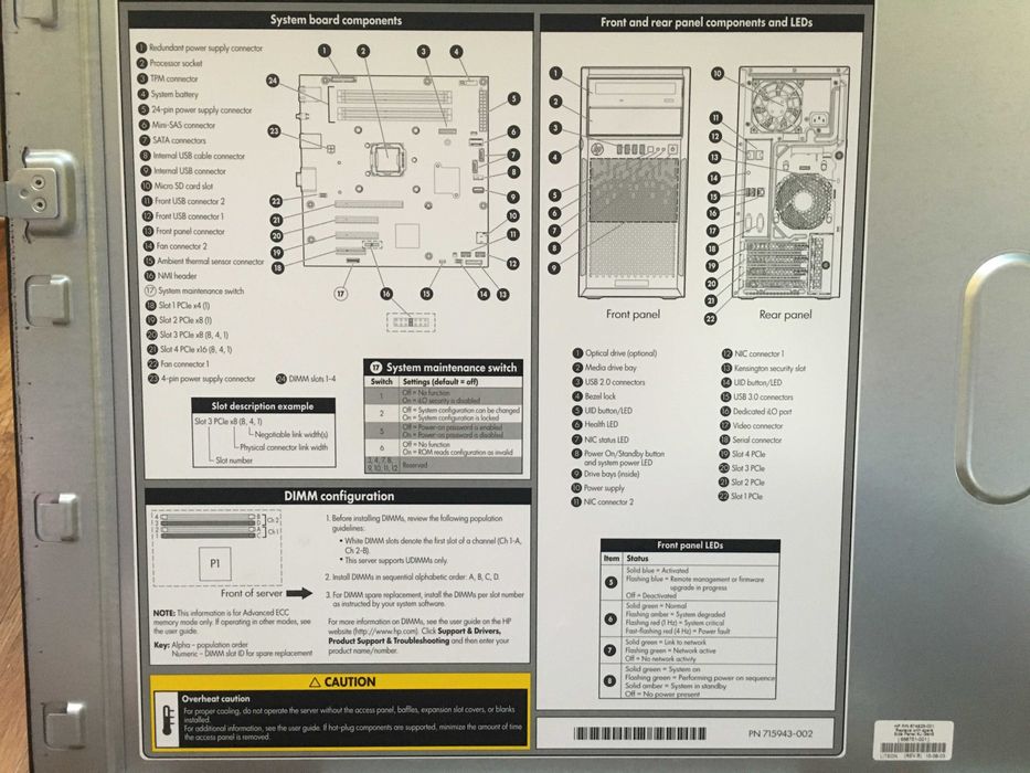 HP   ML310e   G8 / G8v2