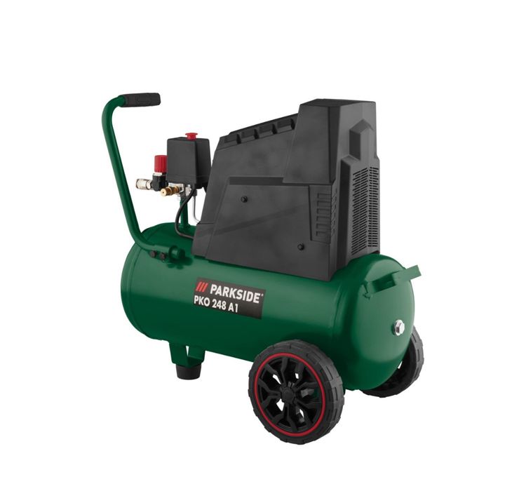 PARKSIDE® Kompresor PKO 248 A1 z kółkami, 24 l