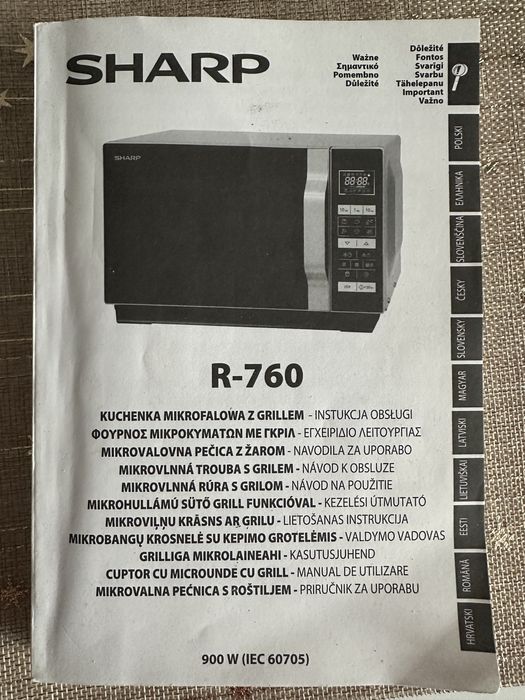 Mikrofalówka Sharp