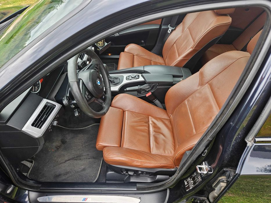 Bmw e61 530xd 231km m-pakiet cic bi xenon skretny carbonschwarz CZESCI