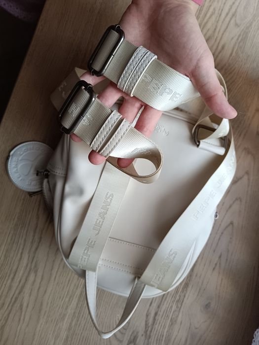 Рюкзак бежевий Pepe jeans