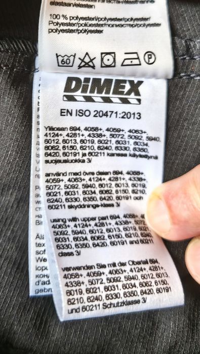 Штани робочі стрейч Dimex 60 pp