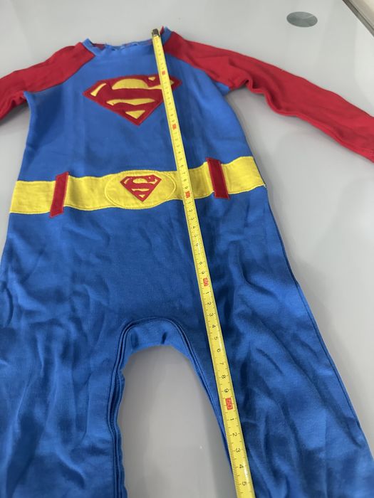 Śpioszki SUPERMAN bawełniane znak SUPERMANA