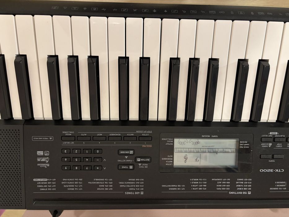 keyboard casio ze stojakiem stan idealny