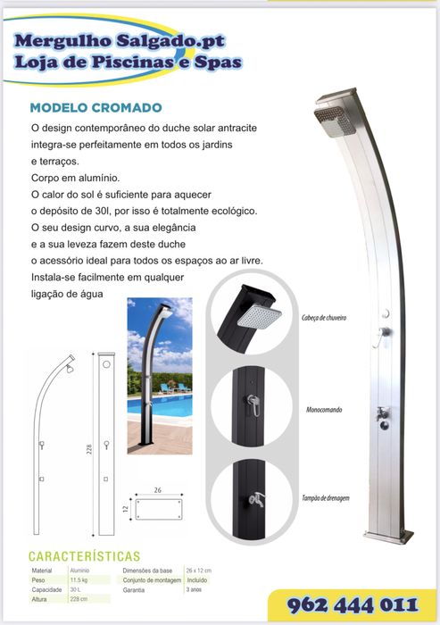 Black Friday Solar Showers 731,85€