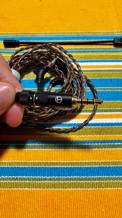 Cabo microfone IEM