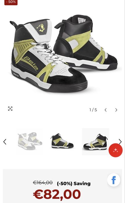 Bota motard urbano Bela