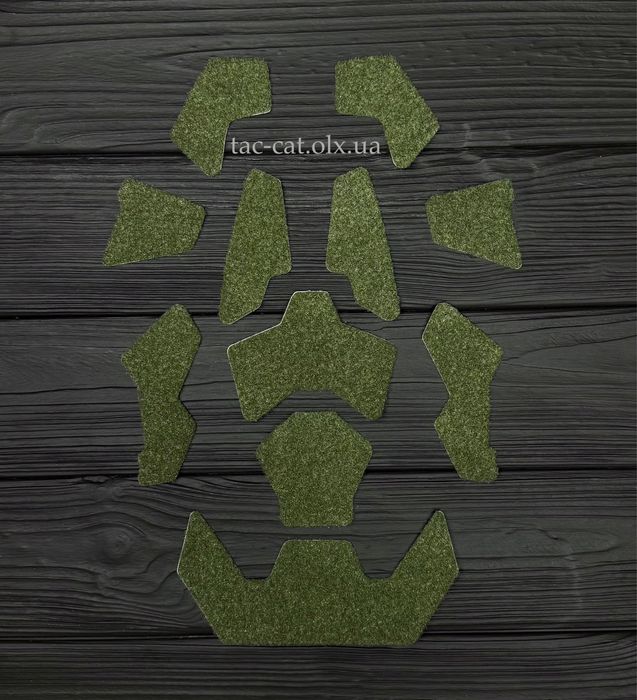 Велкро панели для шлема каски липучки