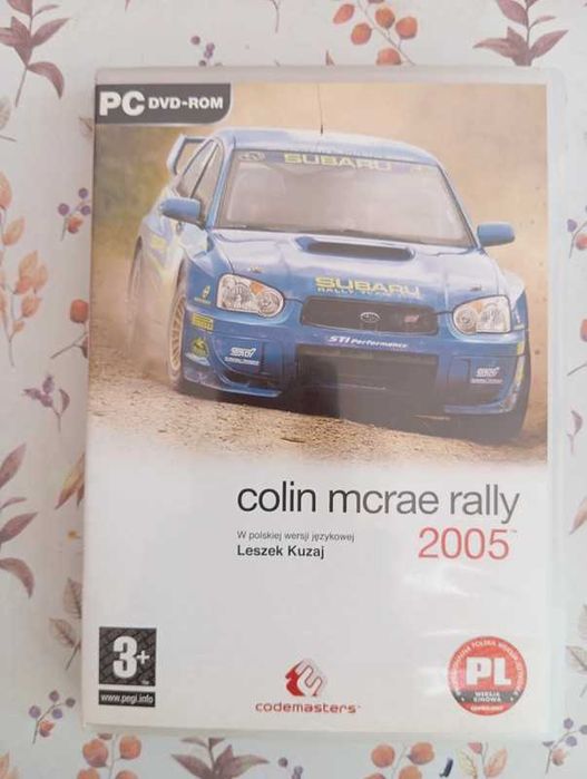 Colin McRae rally 2005, wersja PL, komplet z instr. Kuzaj, stan bdb