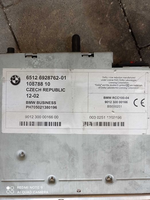 Oryginalne BMW Reverse Business  E46 G4P9