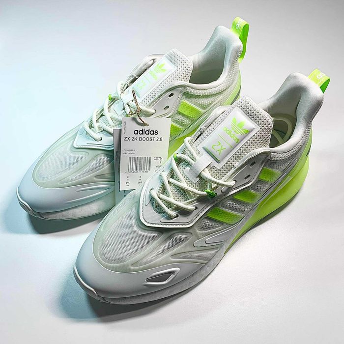 Sneakersy Męskie Adidas ZX 2K Boost 2.0 - nowe - rozmiar 42 (UK 8