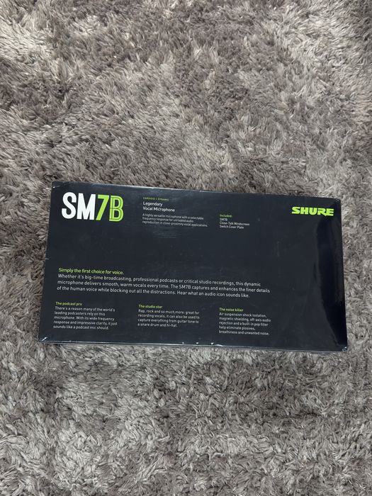 Microfone Shure SM7B