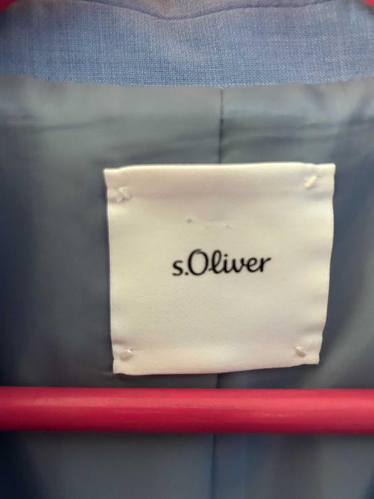 Marynarka damska S.Oliver rozmiar 42 / L błękitna