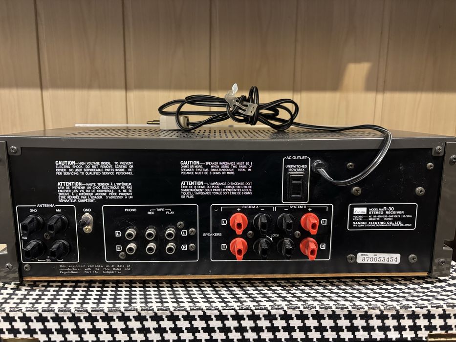 Amplituner Sansui  R-30