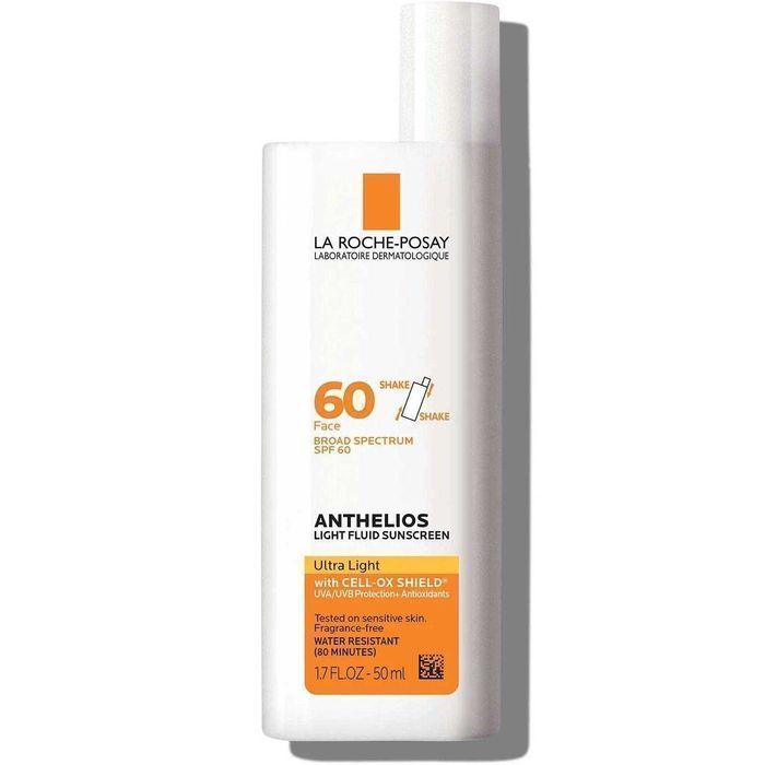 Сонцезахисний флюїд La Roche-Posay Anthelios Light Fluid SPF 60 50 мл оригінал