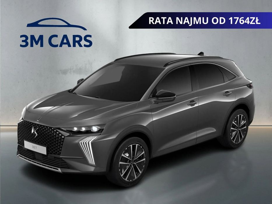 DS Automobiles DS 7 Rata najmu od 1764zł ,  Pakiet TECH , COMFORT + HIFI ,  Różne kolory